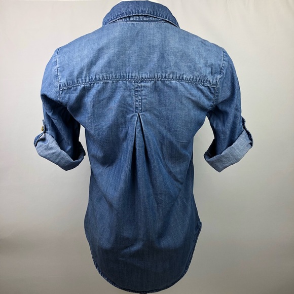 Cloth & Stone Women’s Chambray Popover Size XS - Picture 4 of 5